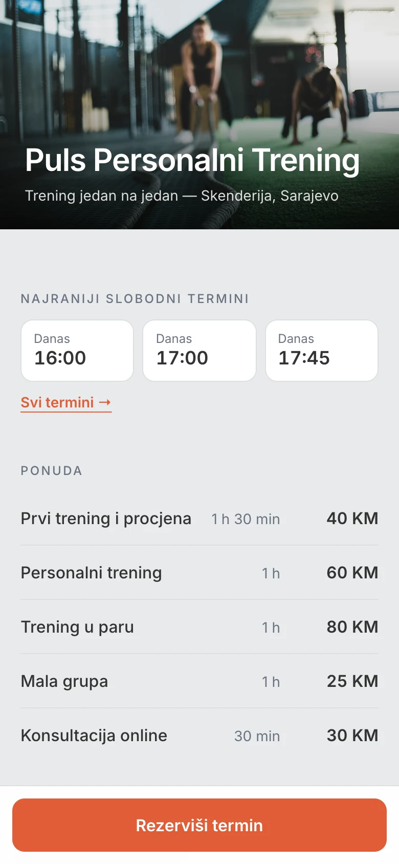Treneri i studiji